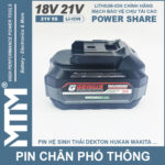 chuyen ban pin chan pho thong 10cell 80A Led bao pin 2 ben