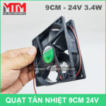 chuyen ban quat tan nhiet 24v 9cm gia re