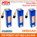 chuyen cung cap pin may hut bui lau nha Xiaomi 4400mah