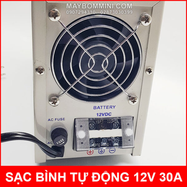 cong ket noi binh ac quy vao bo sac