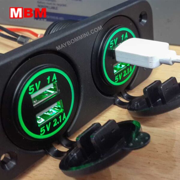 cong sac USB xe may chay Grab Uber