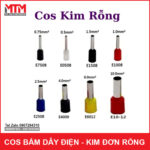 cos kim rong kich thuoc va code