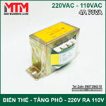 cuc ha the doi dien 220v xuong 110v 4A