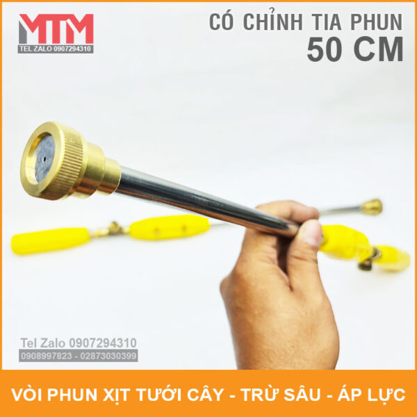 dau bec phun xit tuoi cay ra xe trua sau inox