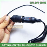 dau cam dien xe oto 12v 24v 100w