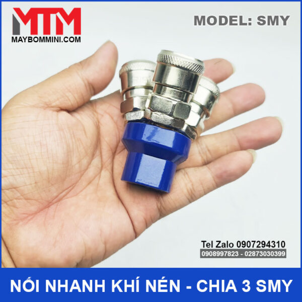 dau chia ong khi nen 3 duong