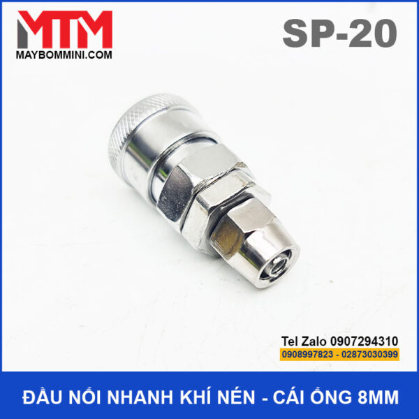 dau noi khi nen duoi cai SP 20 8mm