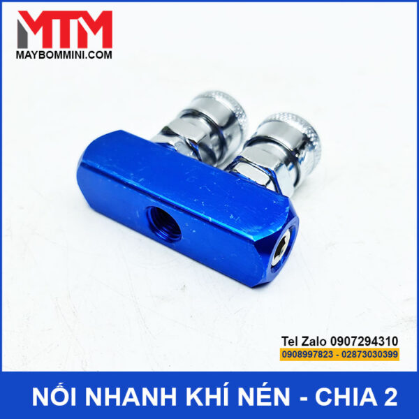 dau noi nhanh chia 2 ong khi nen duoi cai