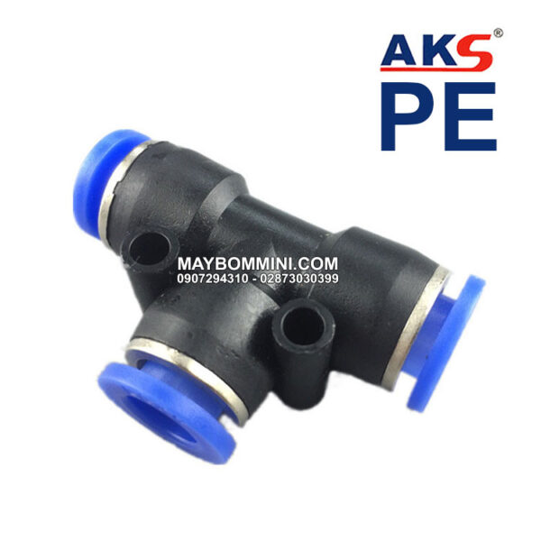 dau noi nhanh chia 3 ong nuoc AKS PE