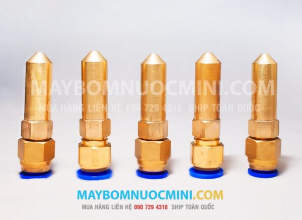 dau phun rua xe bom nuoc mini