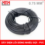 day dien nhieu loi dong xoan mau den