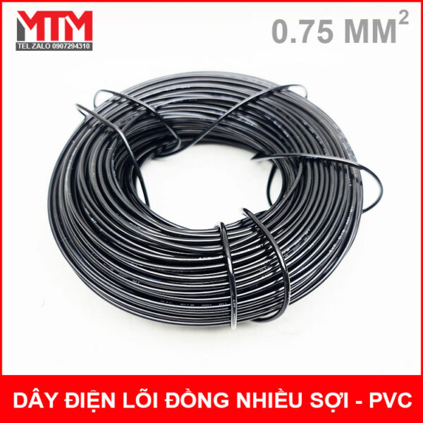 day dien nhieu loi dong xoan mau den