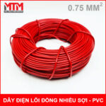 day dien nhieu loi dong xoan mau do