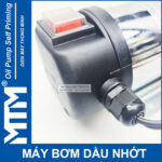 day nguon May bom dau nhot 12V 180W 45L Oring MTM