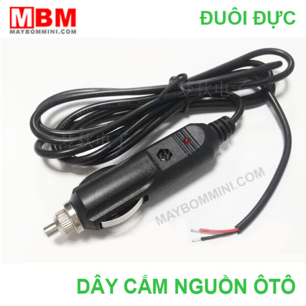 day nguon oto 12v duoi duc