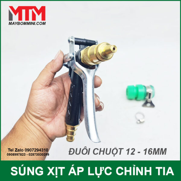day phun sung xit tang ap chinh tia 12 16mm