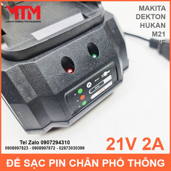 de bao bo sac pin chan pho thong 18V 21V