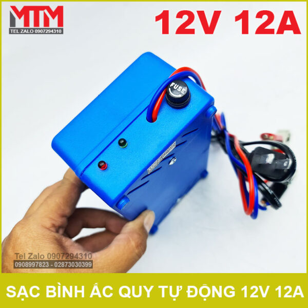 den bao sac binh ac quy 12v 12a