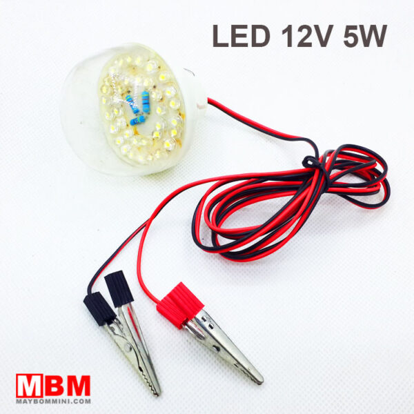 den led 12v dung binh ac quy