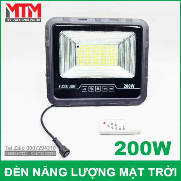 den led 200w nang luong mat troi