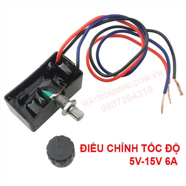 dieu chinh toc do 12v 6a