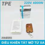 dieu khien tat mo tu xa may bom nuoc