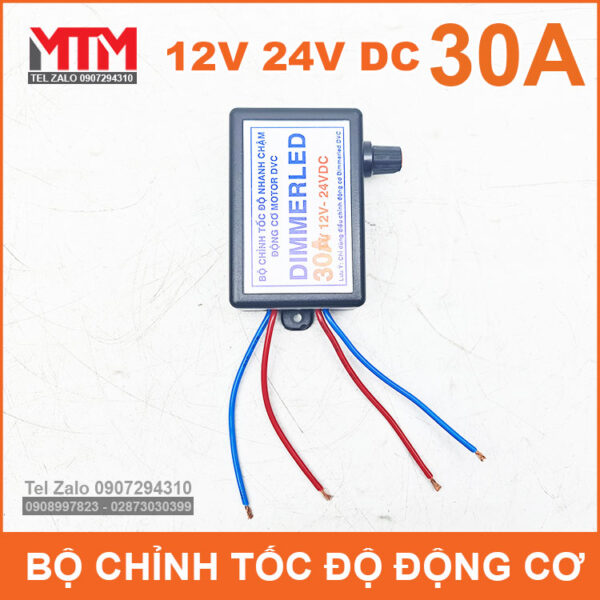 dimmer 12v 24v 30a cao cap