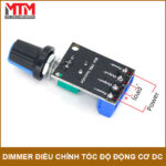 dimmer PWM 5V 16V 10a