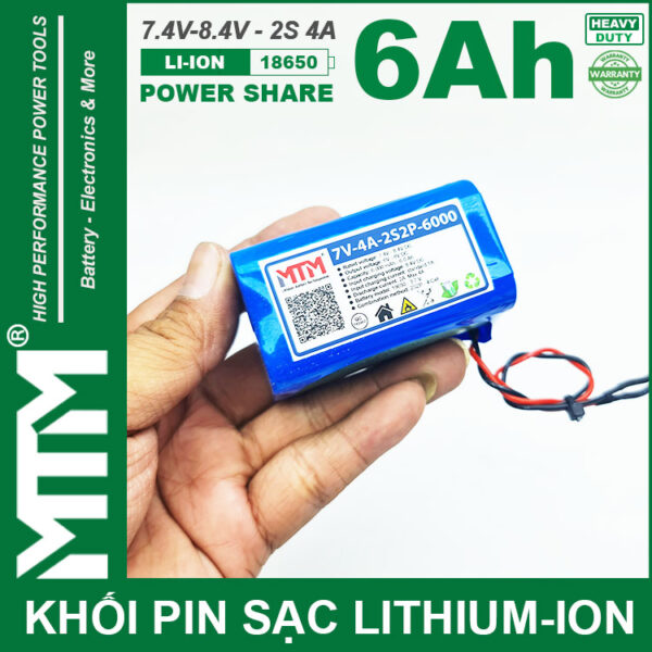 dong-pin-7V-8V-6Ah-4A-2S2P-cell-18650-MTM.jpg dong pin 7V 8V 6Ah 4A 2S2P cell 18650 MTM