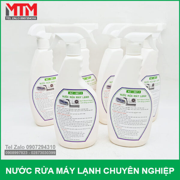 dung dich ve sinh may lanh AC 007