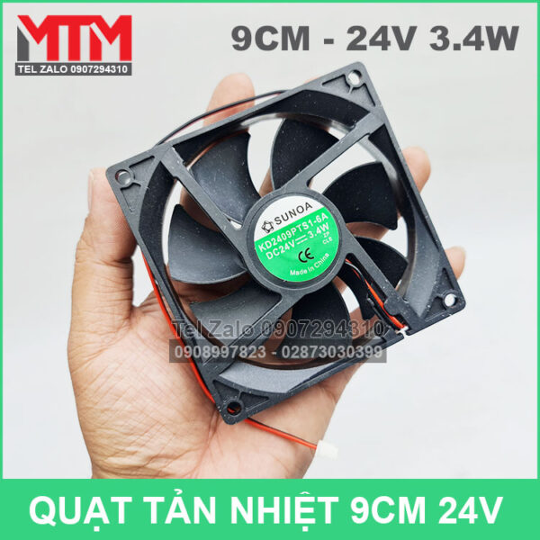 fan 24vdc 9cm sunoa