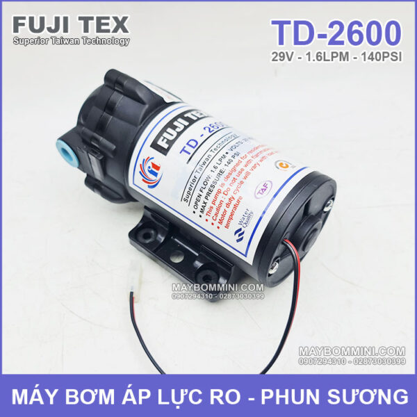 gia May bom phun suong 29V 58W TD 2600 FujiTex