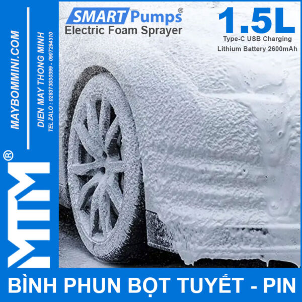 gia ban binh phun bot tuyet dung pin