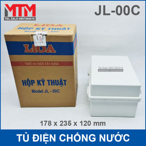 gia ban hop ky thuat tu dien chong nuoc ngoai troi Lioa JL 00C
