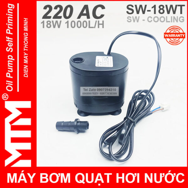 gia ban may bom quat hoi nuoc 220V 18W 1000L SW COOLING