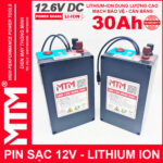 gia ban pin lithium ion 12V 30Ah 30A 3S MTM