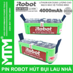 gia ban pin robot lau nha hut bui irobot 4000mah cao cap