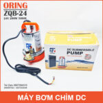 gia may bom chim DC 24V nang luong mat troi