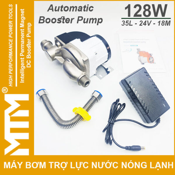 gia may bom tang ap tro luc nuoc nong lanh 24V 128W 35L 18M BINTAIKE