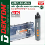 gia may chuyen vit truot mini 4V Dekton DK VT08N 7 Cap do truot Co khoan Kem nhieu mui vit