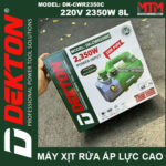 gia may rua xe ap luc cao 220V 2350W 8L Dekton DK CWR2350C