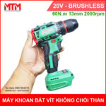 gia mya khoan pin khong choi than 21v chan pho thong