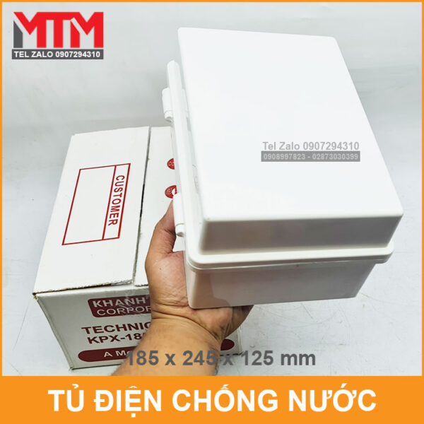 gia tu dien hop ky thuat chong nuoc 185 145 125 mm