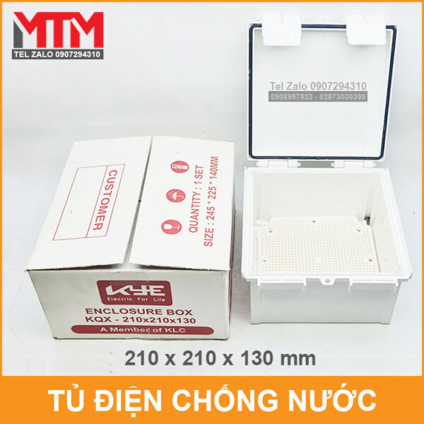 gia tu dien hop ky thuat chong nuoc 210 210 130 mm Khanh Long