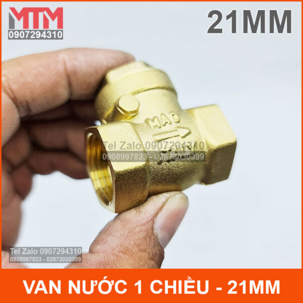 gia van nuoc 1 chieu 21mm