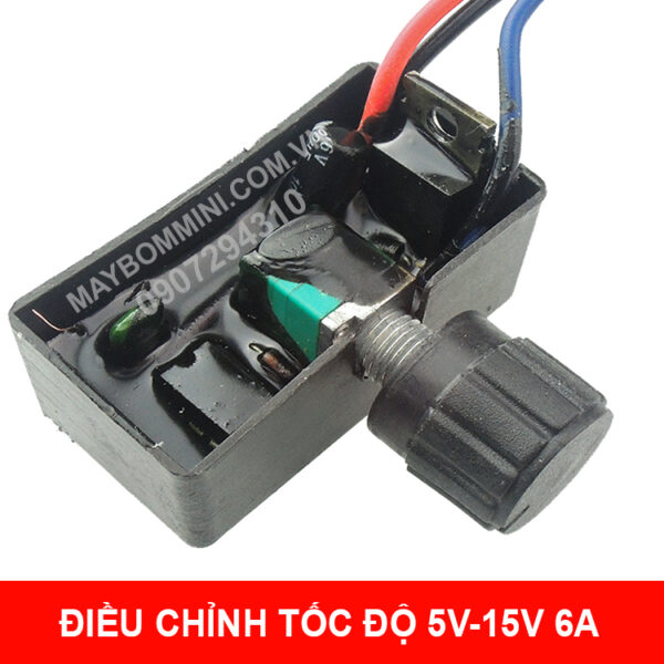 giam toc do may bom 12v