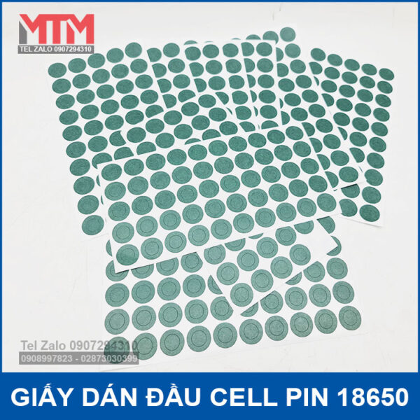 giay dan cach dien cell pin 18650