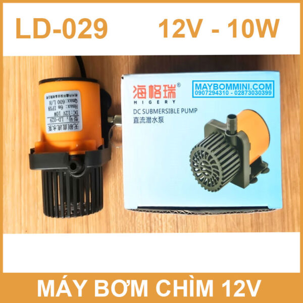 hop may bom nuoc mini LD 029