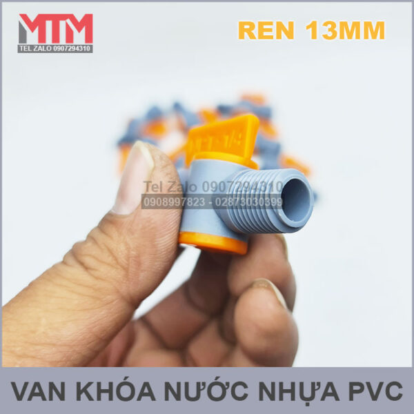 khoa nhua PVC 13mm