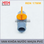 khoa nhua pvc 17mm